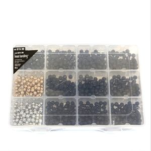 Bead Landing 900pc Bead Mix - 700 Lava Beads 200 Plastic Beads Factory Sealed